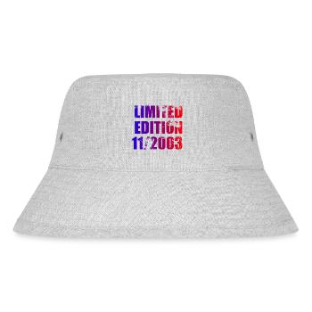 20th Anniversary Limited Edition 11/2003 - Stanley/Stella Recycled Bucket Hat - heather grey - Front