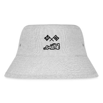 MYST3RCORP RACING BLACK - Stanley/Stella Recycled Bucket Hat - heather grey - Front