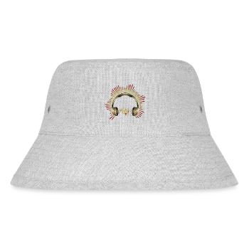 Earphone - Stanley/Stella Recycled Bucket Hat - heather grey - Front