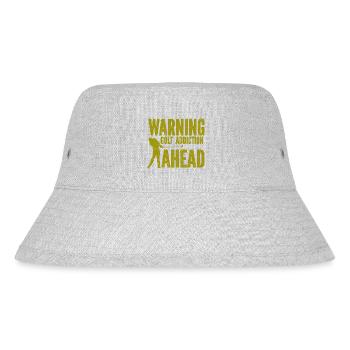 Golf - Golfclub Goldspieler Birdie Elite Luxus - Stanley/Stella recycelter Bucket Hat - Grau meliert - Vorne