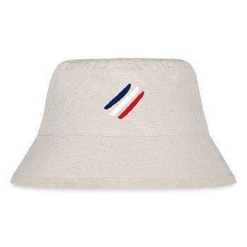 France Flag - Stanley/Stella Recycled Bucket Hat - natural - Front