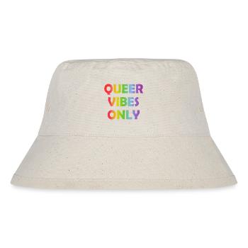 Queer Vibes uniquement - Bob recyclé Stanley/Stella - blanc naturel - Devant