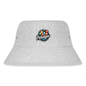 Petanque Boccia Boule Kugelspiel - Stanley/Stella recycelter Bucket Hat - Grau meliert - Vorne