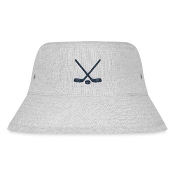Hockey Diamond Style - Stanley/Stella Recycled Bucket Hat - heather grey - Front