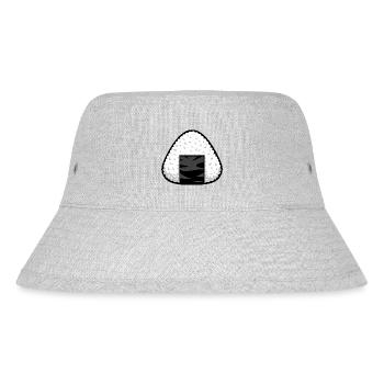 Onigiri Rice - Stanley/Stella Recycled Bucket Hat - heather grey - Front