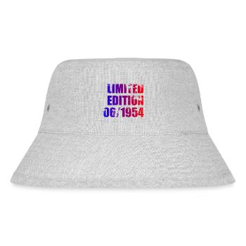 70th Birthday Limited Edition 06/1954 - Stanley/Stella Recycled Bucket Hat - heather grey - Front