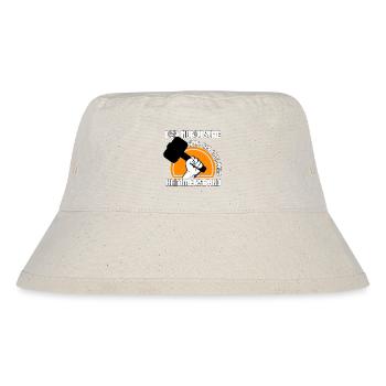 Nordischer Gott der Ungeduld - Stanley/Stella recycelter Bucket Hat - Naturweiß - Vorne