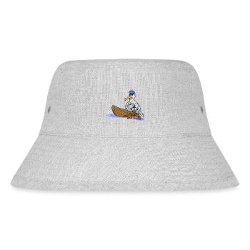 Ahoy Boat Seagull Seaman Maritime Captain Travel Anchor - Bob recyclé Stanley/Stella - gris chiné - Devant
