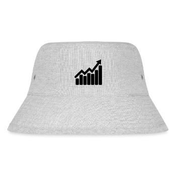 Chart stocks for office - Stanley/Stella Recycled Bucket Hat - heather grey - Front