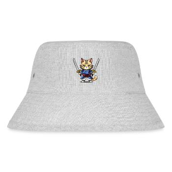 Chat samouraï #30 - Bob recyclé Stanley/Stella - gris chiné - Devant