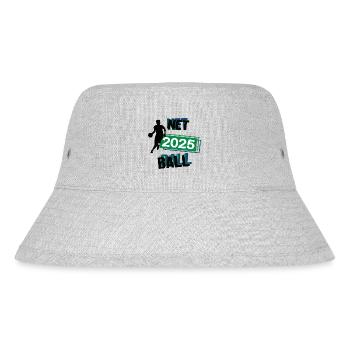 Netball Spieler Team Turnier Mannschaft in 2025 - Stanley/Stella recycelter Bucket Hat - Grau meliert - Vorne