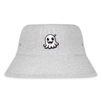 Fantôme Halloween Bande dessinée mignonne - Bob recyclé Stanley/Stella - gris chiné - Devant
