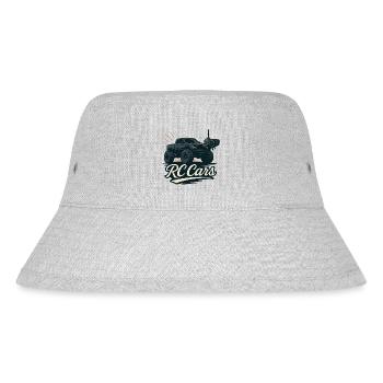 RC Cars Monstertruck Logo - Stanley/Stella recycelter Bucket Hat - Grau meliert - Vorne