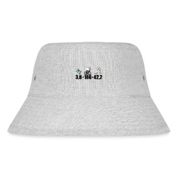 Ultra Triathlon - Stanley/Stella Recycled Bucket Hat - heather grey - Front