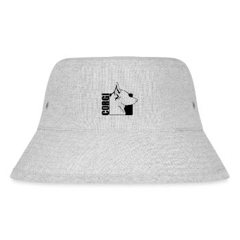Corgi Profile Dogs Dog Wilsigns - Stanley/Stella Recycled Bucket Hat - heather grey - Front