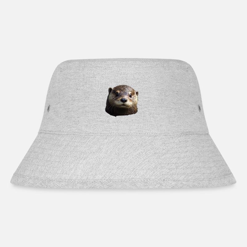 La loutre a l’air mignonne - Bob recyclé Stanley/Stella - gris chiné