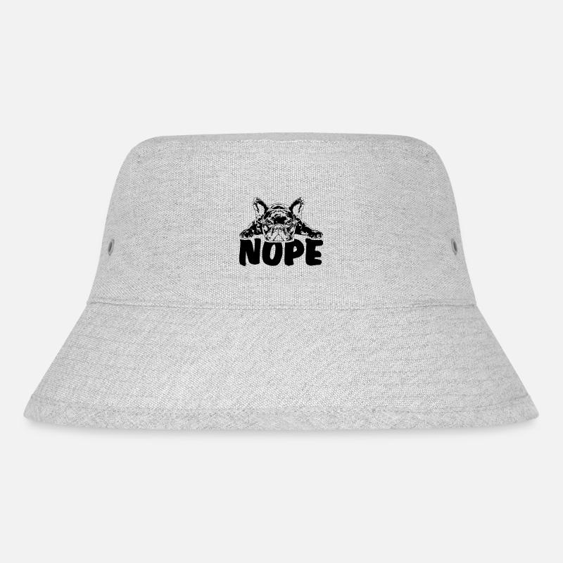 BOULEDOGUE FRANÇAIS Nope Chien Disant Chiens - Bob recyclé Stanley/Stella - gris chiné