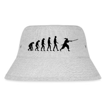 iaido evolution - Stanley/Stella Recycled Bucket Hat - heather grey - Front