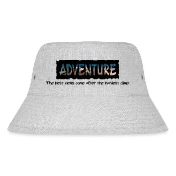 Adventure | Inspiration | Photographic design - Stanley/Stella Recycled Bucket Hat - heather grey - Front