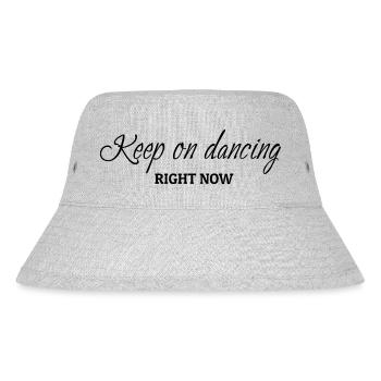 Dancing Dance Music - Stanley/Stella Recycled Bucket Hat - heather grey - Front