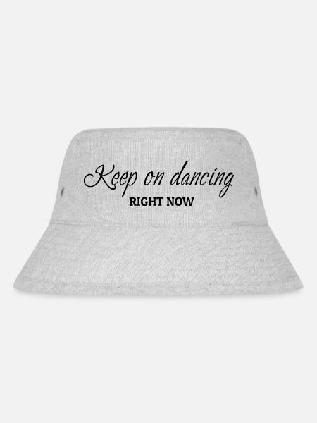Dancing Dance Music - Stanley/Stella Recycled Bucket Hat - heather grey