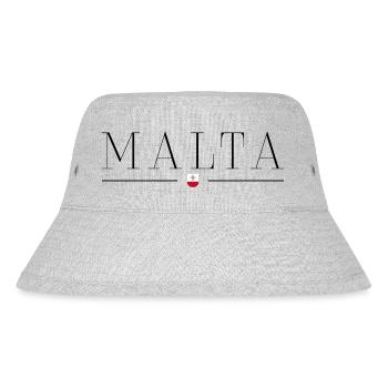 I love Malta - Stanley/Stella Recycled Bucket Hat - heather grey - Front