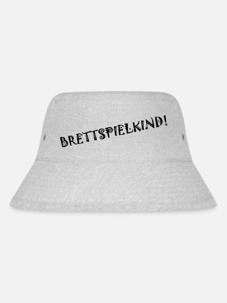 Board Game Child - Stanley/Stella Recycled Bucket Hat - heather grey