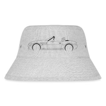 Auto - Stanley/Stella recycelter Bucket Hat - Grau meliert - Vorne