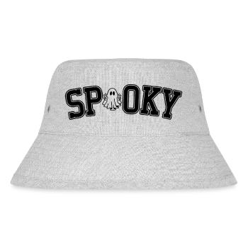 DZ0009 Halloween Gruselig - Stanley/Stella recycelter Bucket Hat - Grau meliert - Vorne
