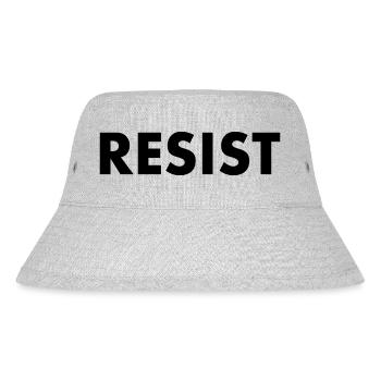 Resist - Stanley/Stella Recycled Bucket Hat - heather grey - Front
