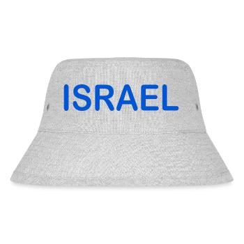 Israel - Stanley/Stella Recycled Bucket Hat - heather grey - Front