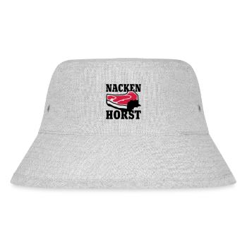 Nacken Horst - Stanley/Stella recycelter Bucket Hat - Grau meliert - Vorne