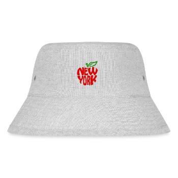 NEW YORK - Stanley/Stella recycelter Bucket Hat - Grau meliert - Vorne