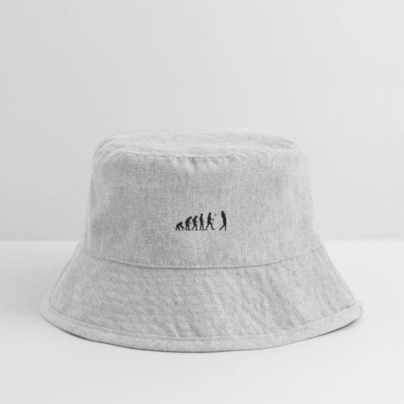 Evolution Golf als Geschenk Stanley/Stella recycelter Bucket Hat