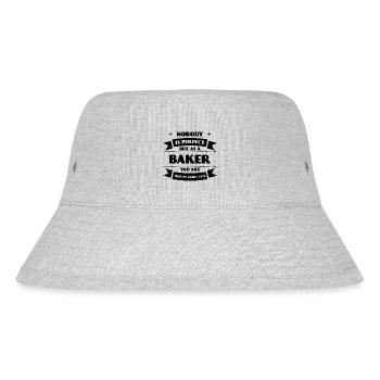Perfekter Bäcker Bäckerei Brot Backen Gebäck - Stanley/Stella recycelter Bucket Hat - Grau meliert - Vorne
