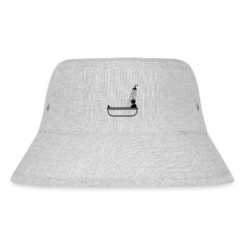 baden - duschen - Stanley/Stella recycelter Bucket Hat - Grau meliert - Vorne