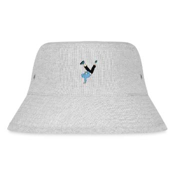 Break dance dancer - Stanley/Stella Recycled Bucket Hat - heather grey - Front