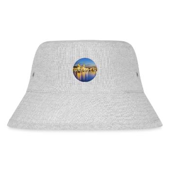 Dresden - Stanley/Stella recycelter Bucket Hat - Grau meliert - Vorne