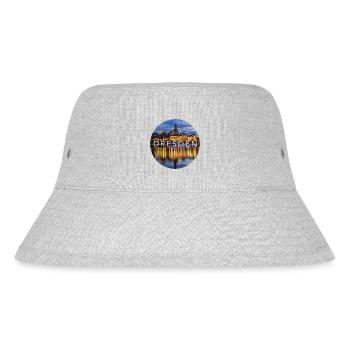 Dresden - Stanley/Stella recycelter Bucket Hat - Grau meliert - Vorne