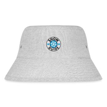 Snow Guide - Stanley/Stella recycelter Bucket Hat - Grau meliert - Vorne