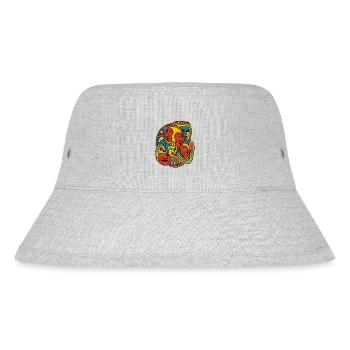 Faces - Stanley/Stella Recycled Bucket Hat - heather grey - Front