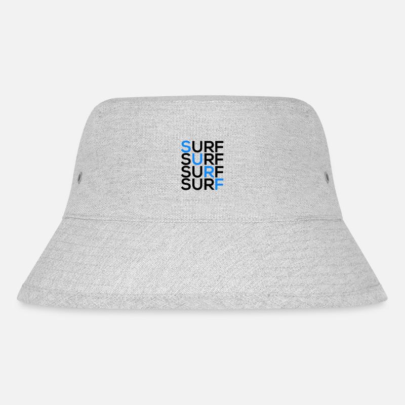 Surf Surf Surf Surf - Bob recyclé Stanley/Stella - gris chiné