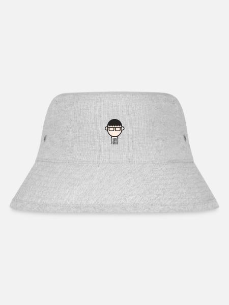 I Love Nerds / Freaks, Informatiker, ITler - Stanley/Stella recycelter Bucket Hat - Grau meliert