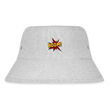boom! - Comic - Stanley/Stella Recycled Bucket Hat - heather grey - Front
