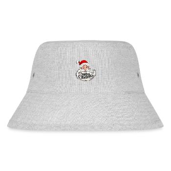 Christmas Santa Claus / Christmas - Stanley/Stella Recycled Bucket Hat - heather grey - Front