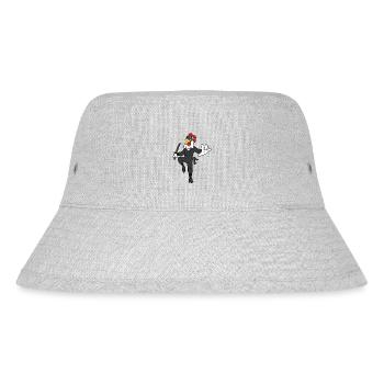 Chicken Chicken Sword Ninja Gift Boy - Stanley/Stella Recycled Bucket Hat - heather grey - Front