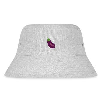 Aubergine drôle - Bob recyclé Stanley/Stella - gris chiné - Devant