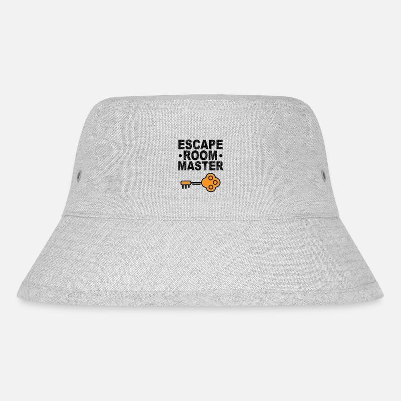 Escape Room Master - Stanley/Stella recycelter Bucket Hat - Grau meliert