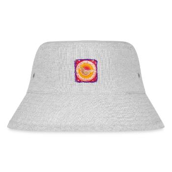 Sternentor Leichtigkeit - Sonja Ariel von Staden - Stanley/Stella recycelter Bucket Hat - Grau meliert - Vorne