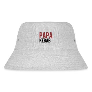 daddy kebab - Stanley/Stella Recycled Bucket Hat - heather grey - Front